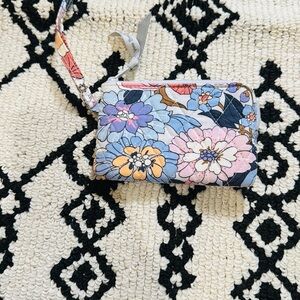 Vera Bradley Floral Wristlet Wallet with ID Holder